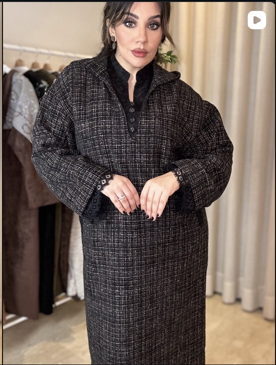 Marron/Negro dentelle